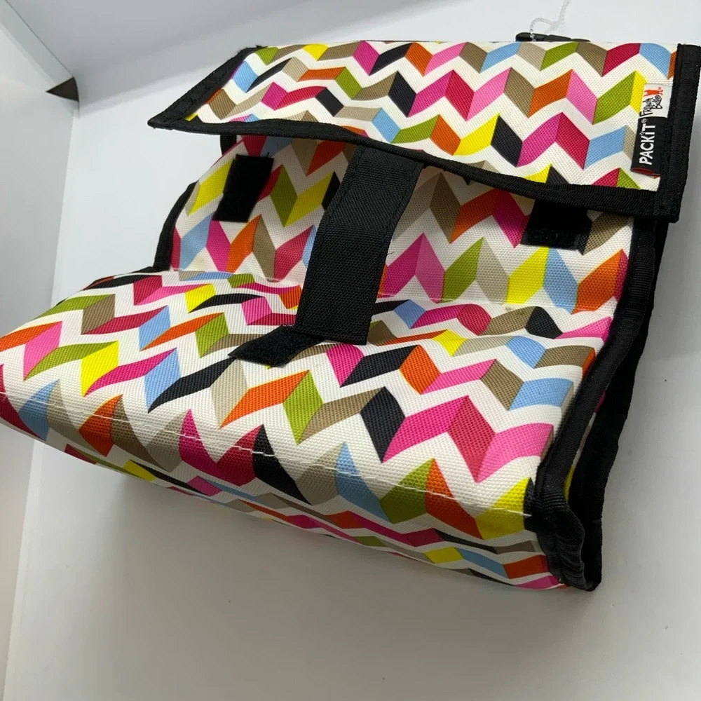 PackIt Freezable Chevron Lunch Bag